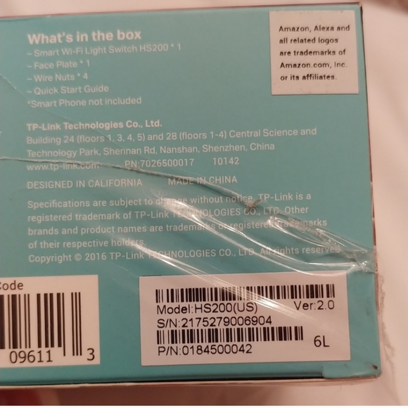 SMART LIGHT SWITCH - KASA HS200 BY TP-LINK - Picture 5 of 10